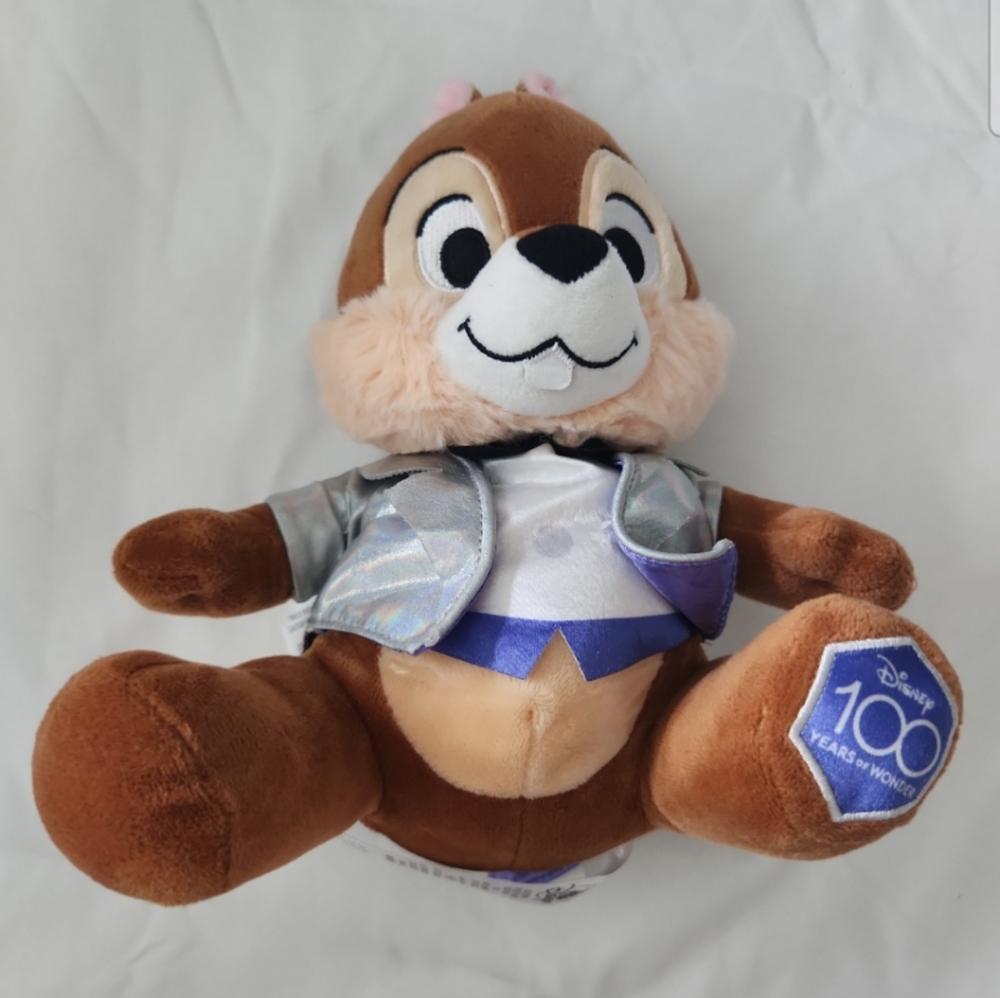 Disney 9 inch Rescue Rangers chipmunk plush #ABB